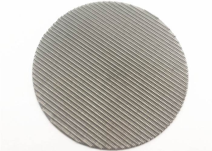 Round Stainless Steel Filter Screen Dutch Weave Wire Net Mesh 60 Micron