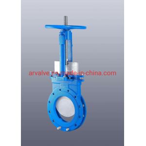 DN600 4Bar Gum Rubber WCB Bi Directional Knife Gate Valve