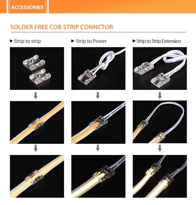 Ultra Narrow 4mm Self Adhesive LED Strip 2700K-6500K Natural White