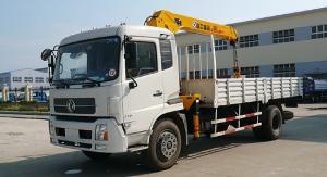 China 170HP Cummins 4x2 Dongfeng Kinrun DFL1120B Truck Crane wholesale