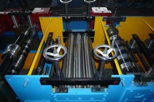 China Colored Steel Stud And Track Roll Forming Machine 7.5 kw 45# steel roller wholesale