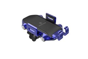 China Wireless Automatic Car Phone Holder , Auto Clamping Wireless Car Charger wholesale