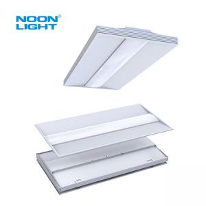China CRI 80 LED Troffer Lights 2500-3250-4250-5000LM 120° Beam Angle for Commercial Spaces wholesale