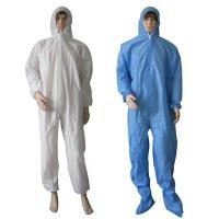 China Safety Medical Disposable Protective Clothing Breathable Dust Proof Nonwoven Fabric wholesale