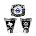 Silver Usssa Youth Softball Championship Rings