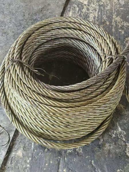 10 mm /14mm/16mm/22mm/34mm steel towing wire rope Galvanized steel messenger