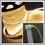 AC 220V top view led neon flex 16*16mm square warm white lighting for building