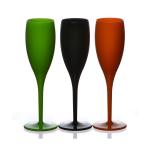 Unbreakable Contemporary Plastic Champagne Flutes 130ml 4oz