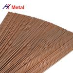 W75Cu25 WCu Alloy Tungsten Copper Rod Electrical Bright Surface