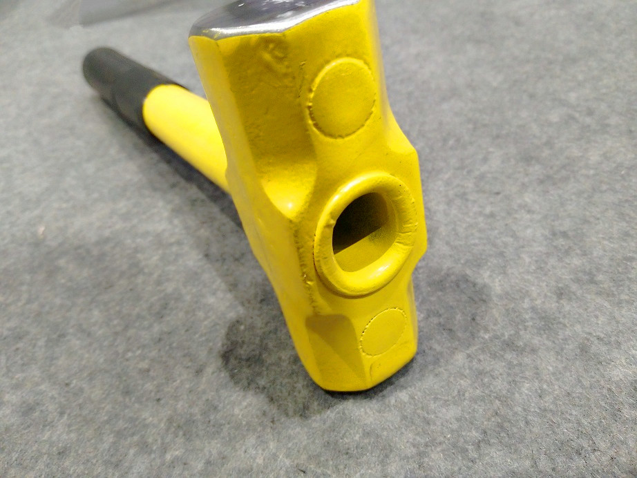 Sledge hammer (XL0124-1) with powder coated surface, durable steel handle and good price