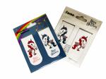 Nordic Pattern Unicorn Magnetic Bookmark Clips Office Supplies
