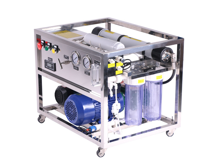 Compact Generous Structure Seawater Purification Technology with Online Support