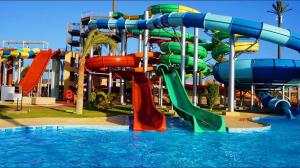 China Water Amusement Park Large Play Equipment Cainival Fiberglass Slide wholesale