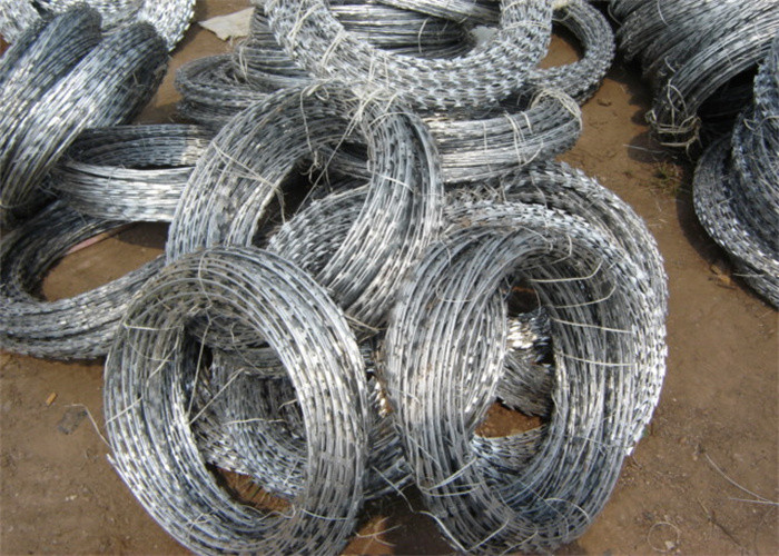 High Quality BTO22 Anti Climb / Anti Cut Razor Wire Fence For Perimeter Security With Factory Price