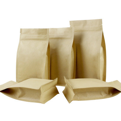 Great 2oz 4oz 50g 100g Resealable Mylar Washable Kraft Paper Bag For Organic Food
