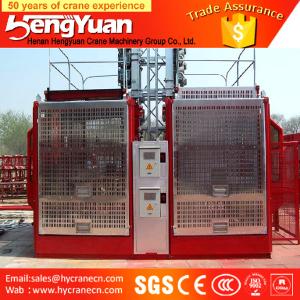 China Single Cage and Double Cages Construction Passenger hoist wholesale