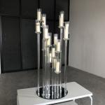 18 Arms Crystal Chandelier Candle Holder Christmas Tree 145cm
