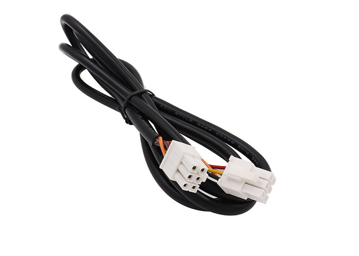 4.2mm pitch 6 pin Molex mini-fit custom wire harness assembly 20AWG PVC Jacket