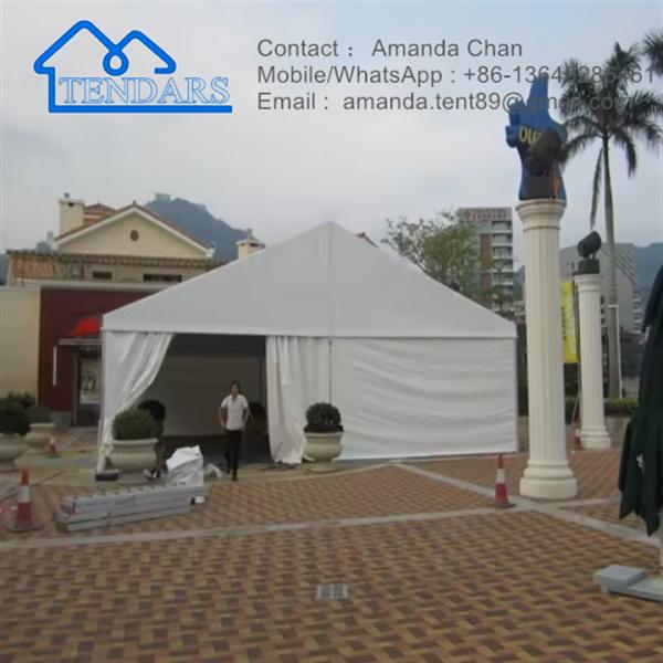 Wholesale Marquee Garden Party Tent Wedding Frame White Plastic Party Tent