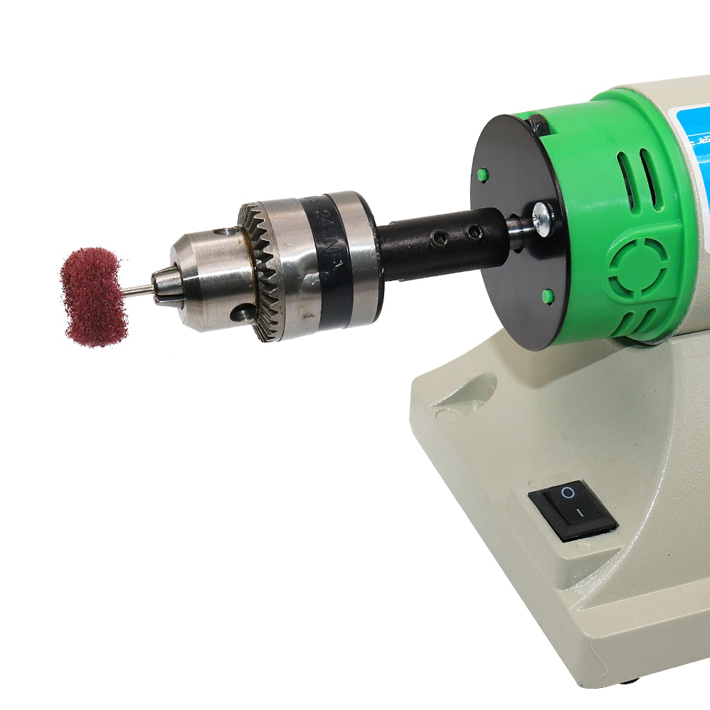 480W Table Top Grinder Polisher Jewelry Lathe Machine Grinder Variable Speed 10000 Rpm