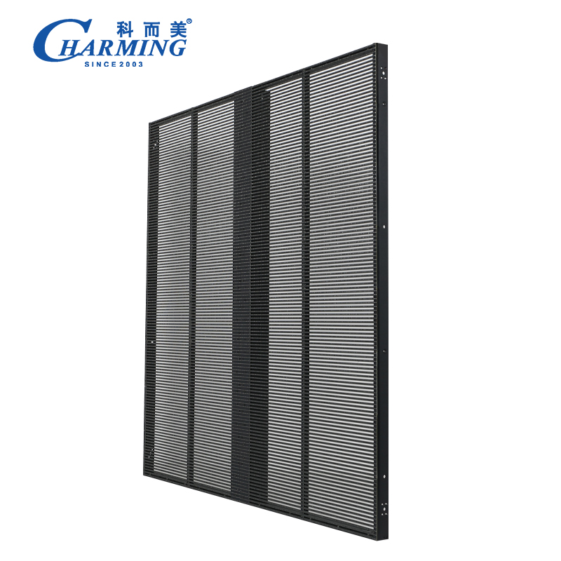 High Permeability Transparent LED Video Wall Outdoor LED Transparent Screen 1000x500mm