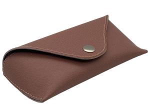 China ODM Pink Hard Leather Eyeglass Case 178x74x35mm wholesale