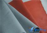 High Temperature Resistance Silicone Coated Glass Cloth , Silicone Coated