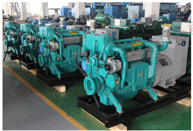 Small 20 kw Compact Marine Diesel Generator Power Generation for sailboats ac three phase