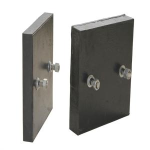 China Anti Aggression Bolt On Rubber Ceramic Liner Ceramic Chute Lining wholesale