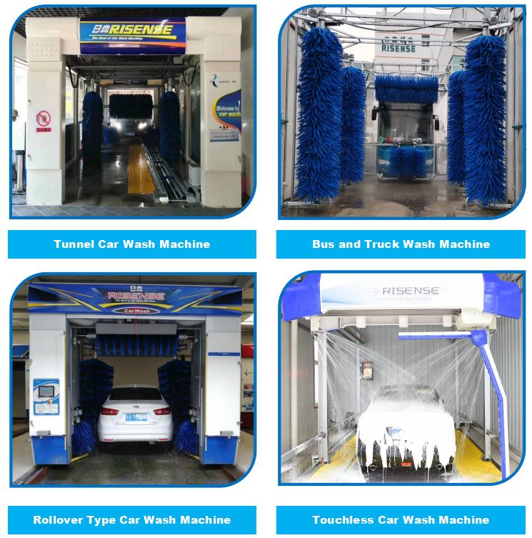 2150*4680*5510mm Mobile Automatic Bus And Truck Wash Machine