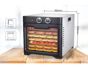 China Small Kitchen Appliance Fruit Dryer 8 Trays Food Dehydrator Machine Home wholesale
