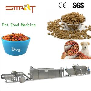 China ABB Inverters 440v 300kg/h Pet Food Extruder Machine wholesale