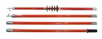 Operating Rod Stick Construction Safety Tools , 4 Sections Telescoping Hot Stick