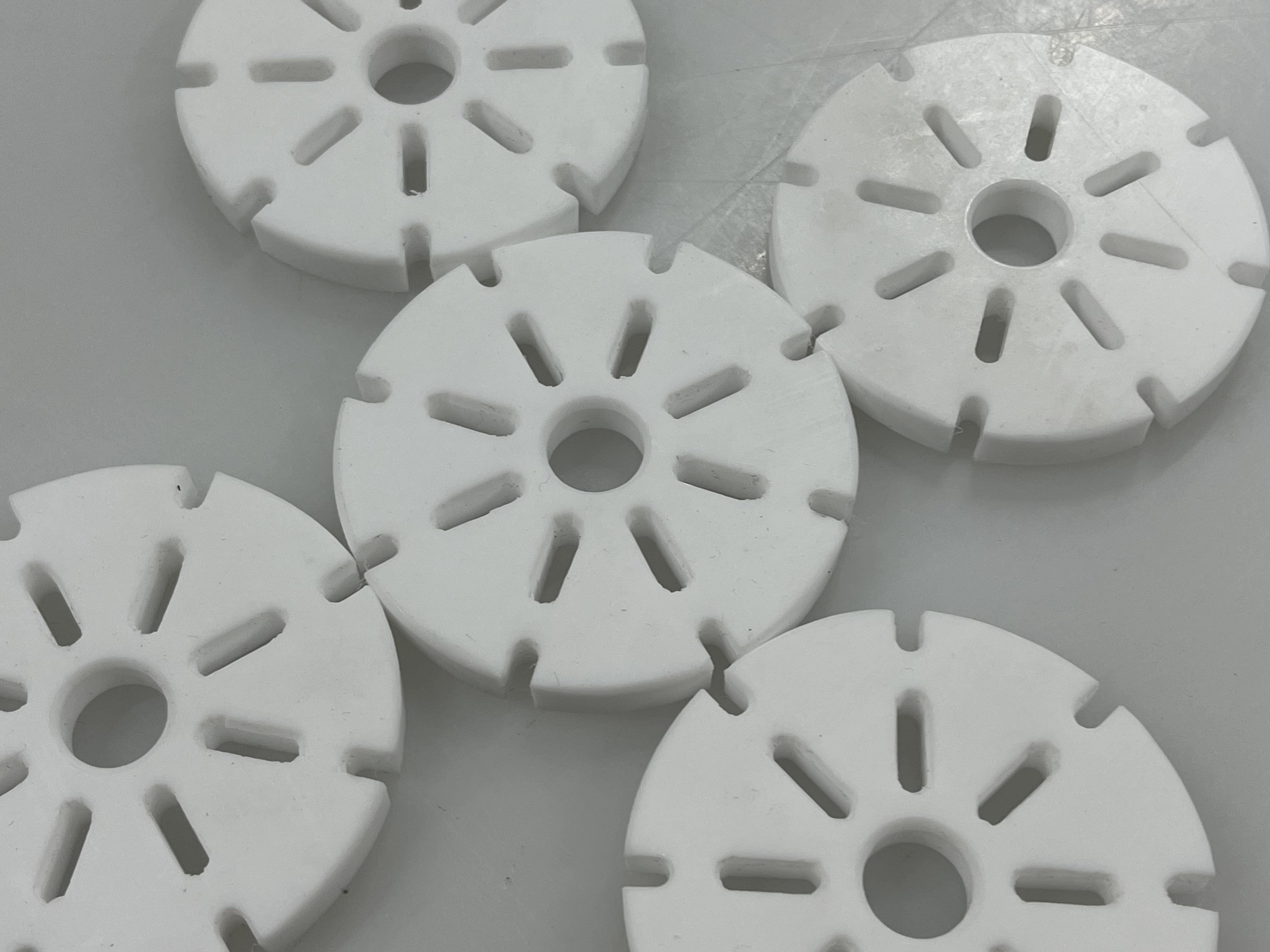 High Temperature Resistance To Chemicals And Solvents PTFE Machining Parts