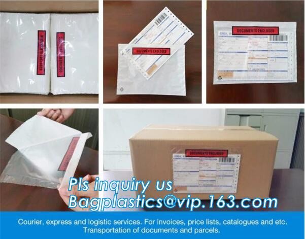 Packing List Envelope for ups plastic mail bag, Enclosed envelopes With Printed Logo, Printed Packing List Envelope With