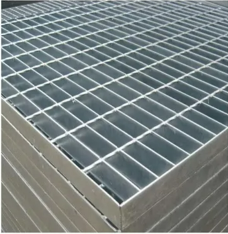 Heavy-Duty Outdoor Stair Treads Made From Galvanized Steel