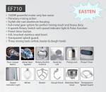 China Automatic Kitchen Stand Mixer EF710/ Planetary Diecast Kitchen Machine