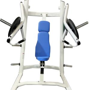 China Wide Incline Chest Press Machine Gym Equipment Body Building Plate Loaded wholesale