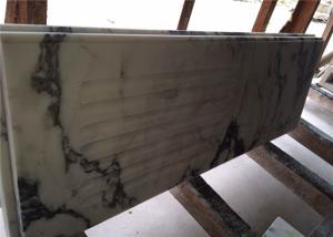 China Modern Prefab Kitchen Countertops Arabescato White Marble OEM Service wholesale