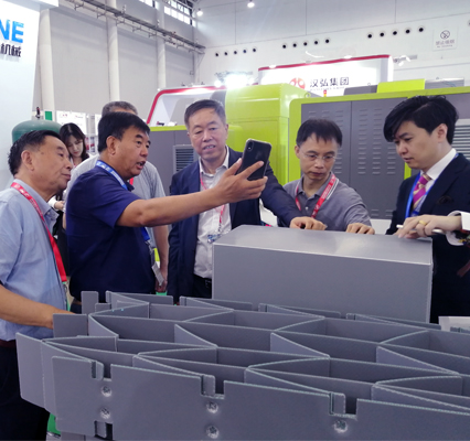 A4 Nuc Asparagus Corrugated Plastic Sheet Box With UV Coating