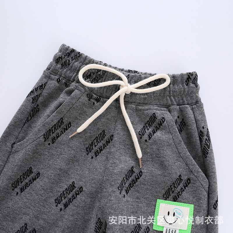 Full Length Casual Girls Grid Pattern Pants 42cm To 68cm