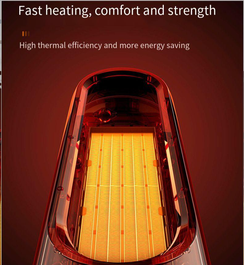 Small Electric Desktop Heater Quick Heating Energy Saving 52*15 CM