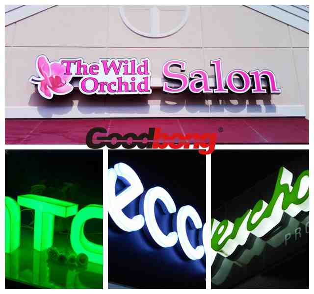 Bobang Customized acrylic LED letter used for outdoor sign