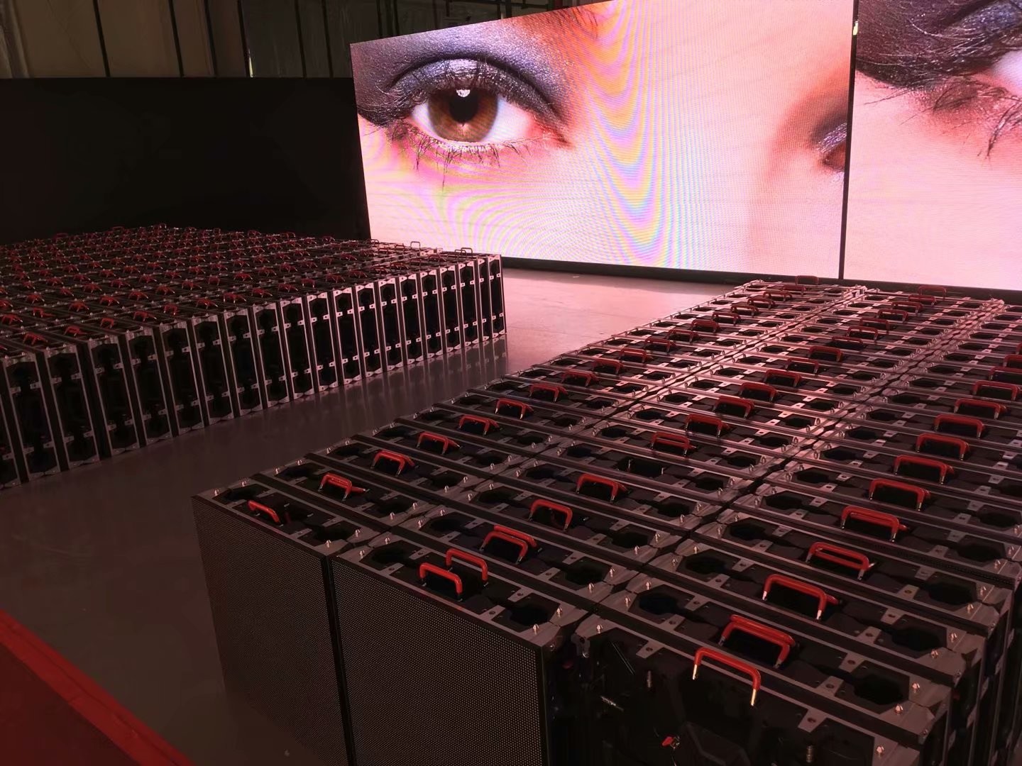 0.48kg Led Display Video Wall , P2.5 Led Panel For Tv Studio