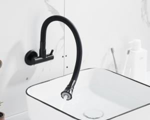 China Wall Mounted Kitchen Hotel Single Hole SUS Concealed Basin Mixer wholesale