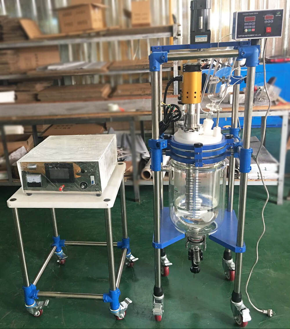 5L ultrasonic homogenizer reactor