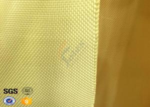 Vest / Helmet Plain Woven Kevlar Fabric High Tensile Fire Reisitance
