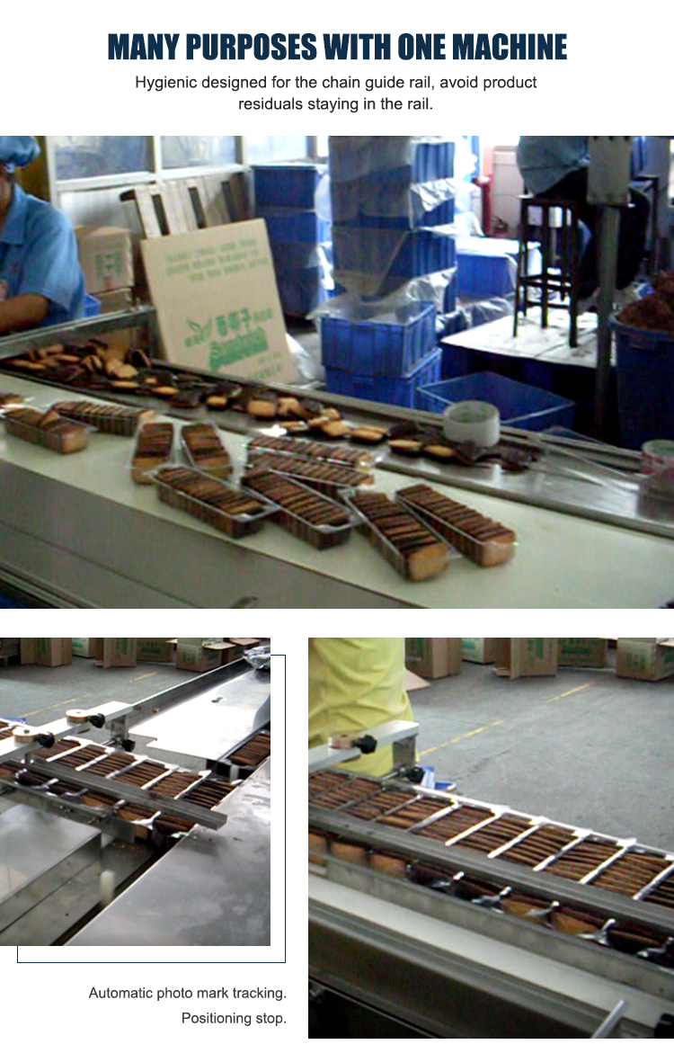 Using Flexible Clamping System Auto Toothpaste Flow Packing Machine