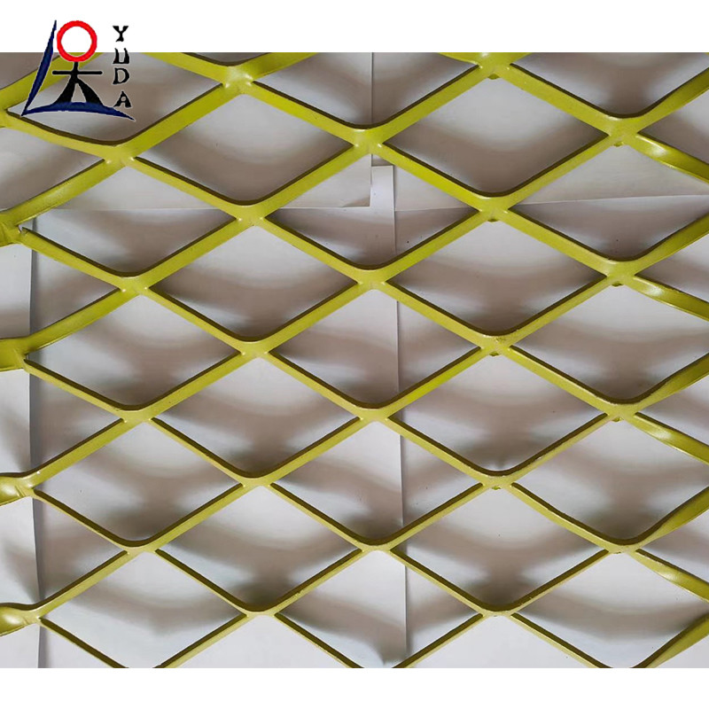Galvanized Expanded Metal Diamond Mesh Raised Expanded Metal Sheet Suppliers