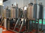 Food Grade Industrial Microbrewery Machine Stainless Steel Brewing Systems